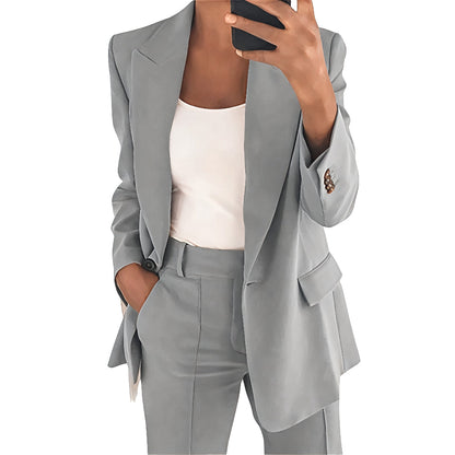 Ensemble Décontracté 2 Pièces Femme | Pantalon Taille Haute