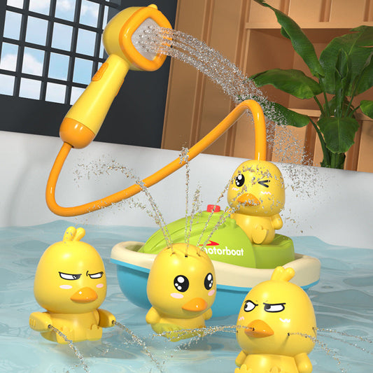 Canard de Baignoire Jouet Enfant avec Pistolet à Eau - BlxckFR