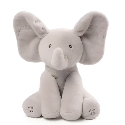 Peluche Éléphant Jouet Sonore Animé