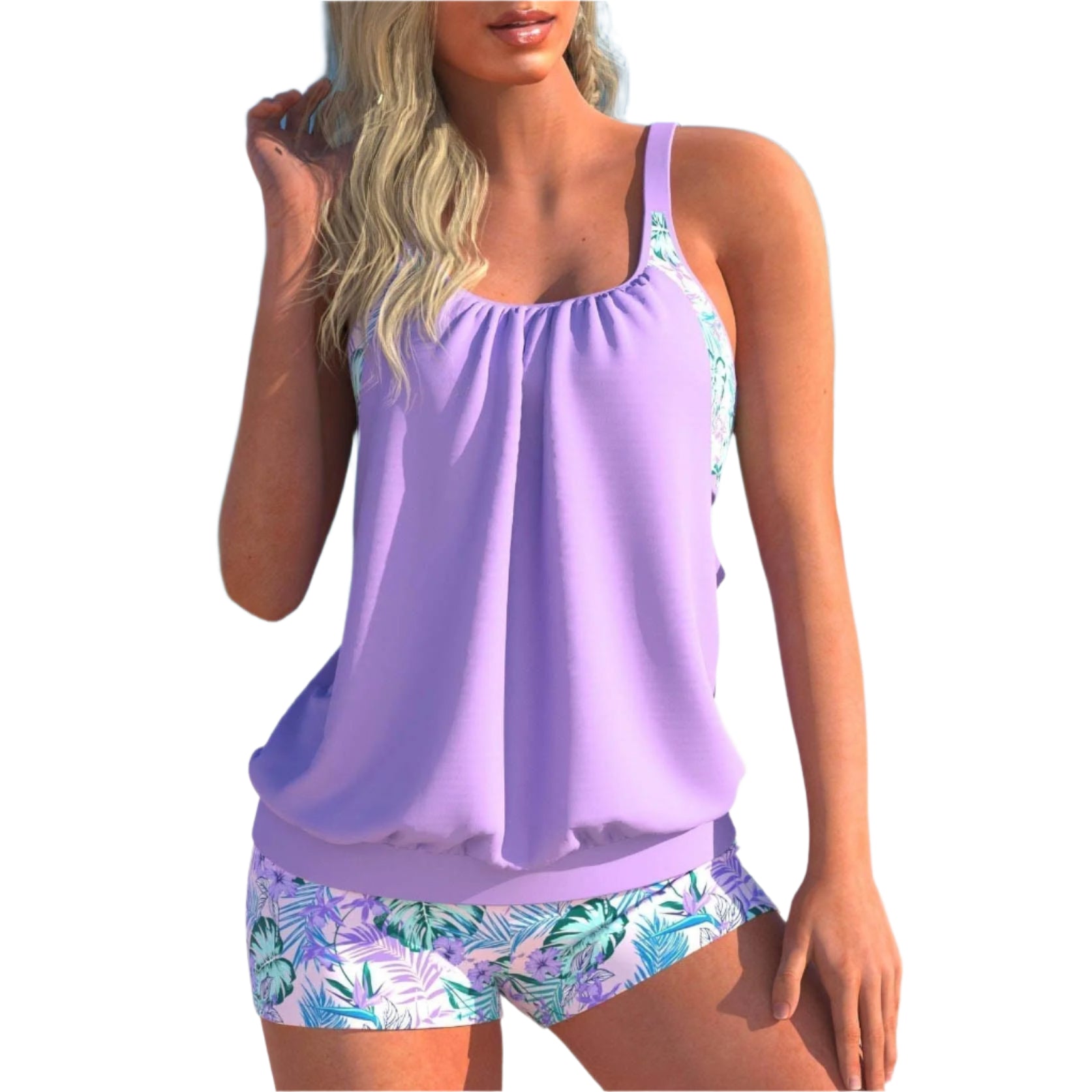Maillot de Bain Décontracté pour Femmes - BlxckFR