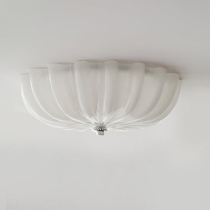 Lampe Suspendue en Verre Délicat | Éclairage Chaud et Intime