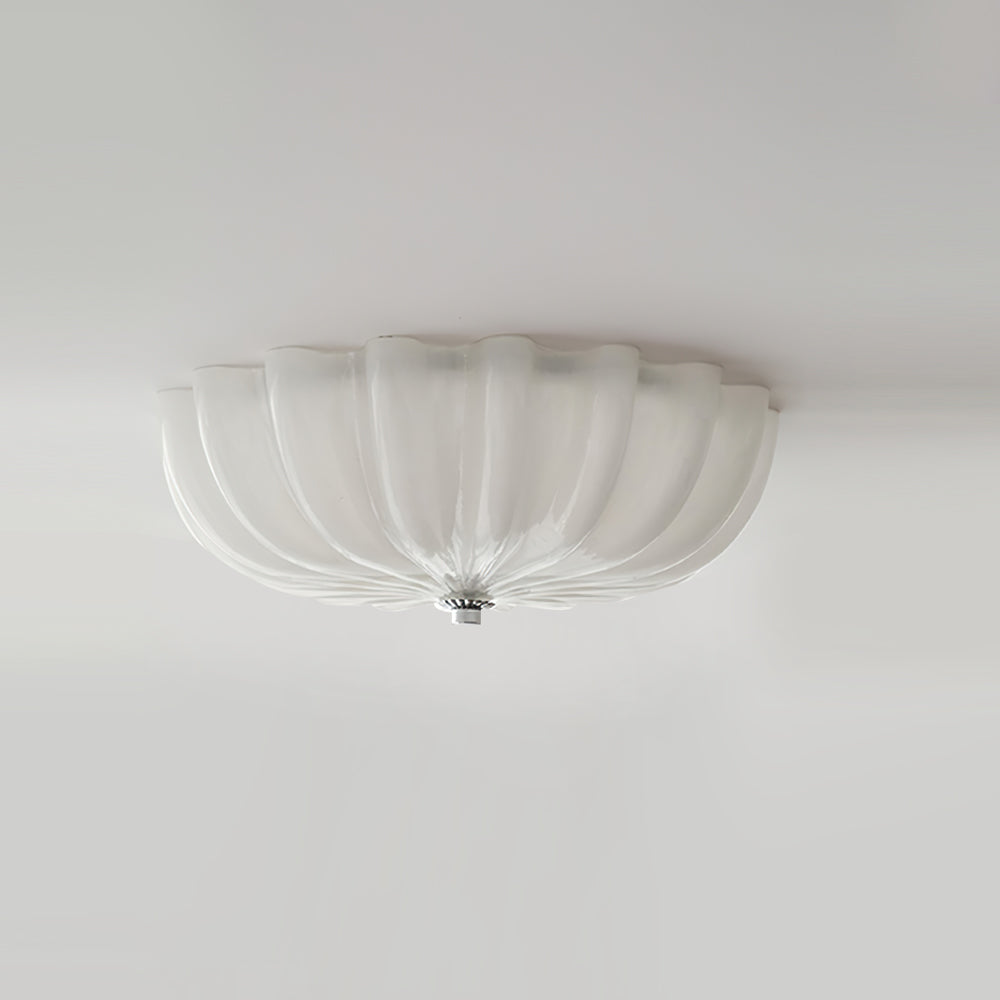 Lampe Suspendue en Verre Délicat | Éclairage Chaud et Intime