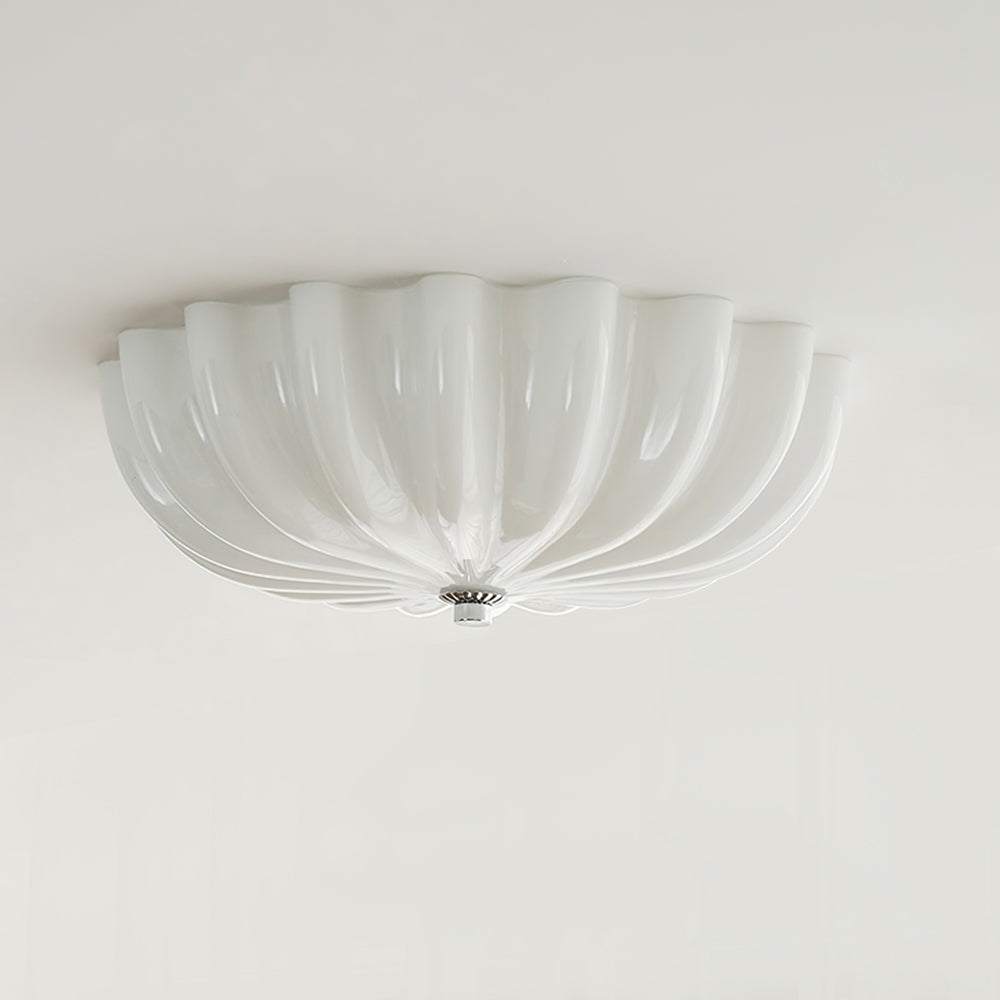 Lampe Suspendue en Verre Délicat | Éclairage Chaud et Intime