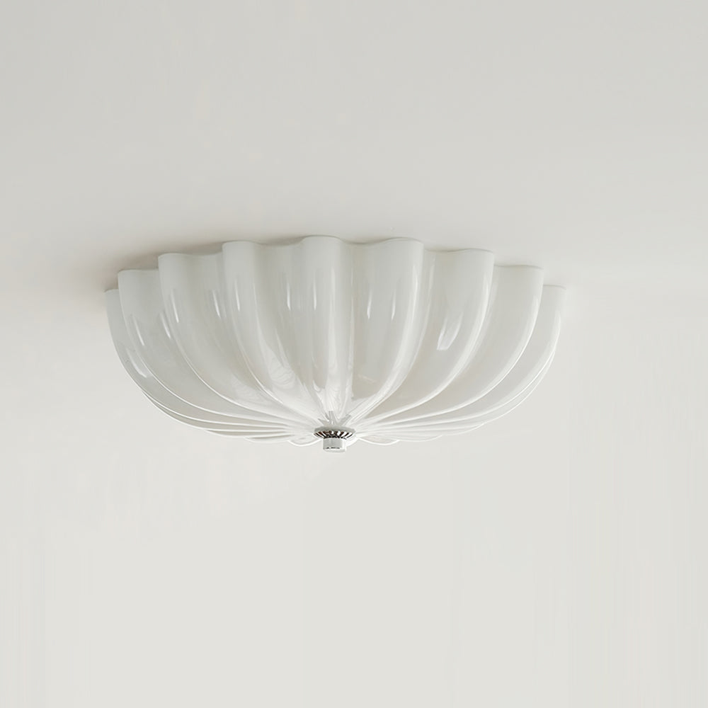 Lampe Suspendue en Verre Délicat | Éclairage Chaud et Intime