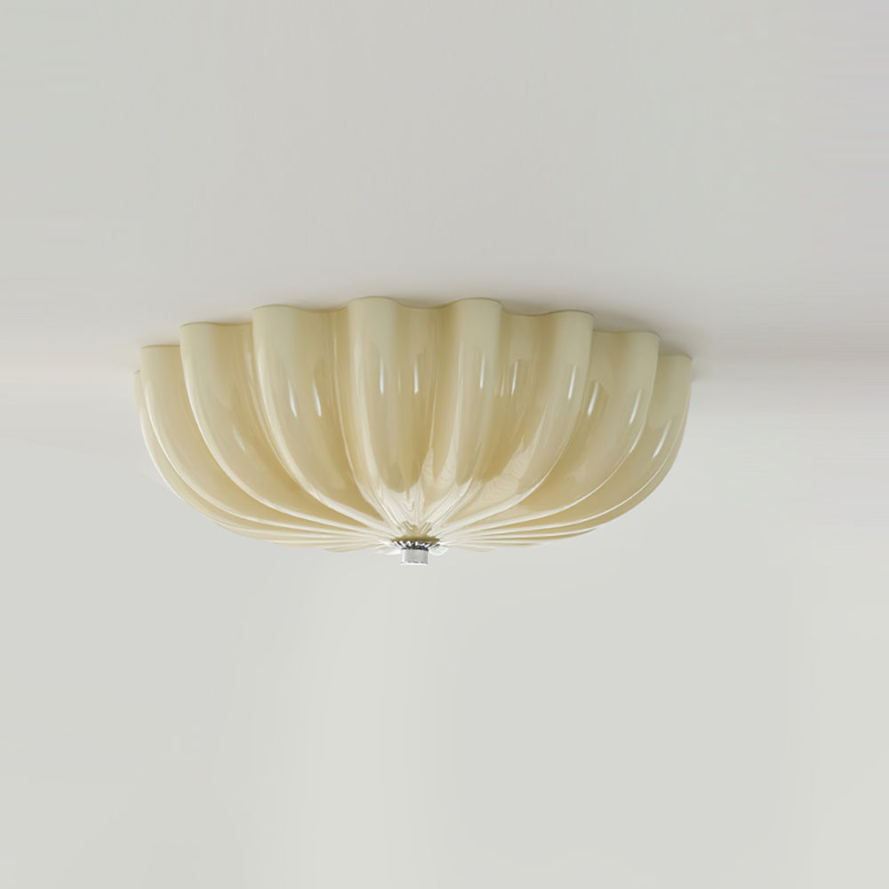 Lampe Suspendue en Verre Délicat | Éclairage Chaud et Intime