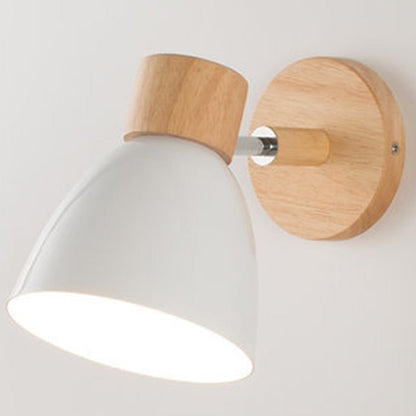Lampe Murale Bois Métal Élégante
