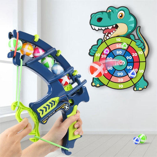 Jeu de Dard Electrique Pour Enfants Avec Fléchettes Adhésives - blxckfr