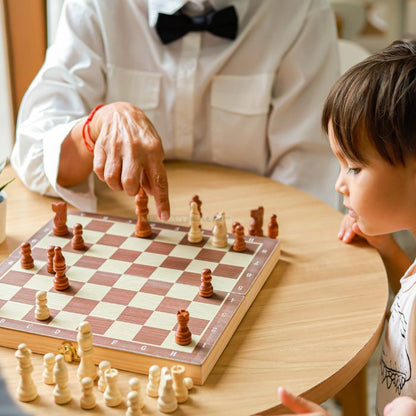 Jeu d'échecs Portatif Aimanté - blxckfr