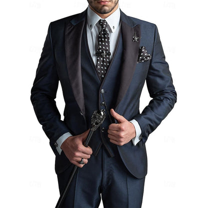 Costume Homme Classique en Trois Pièces