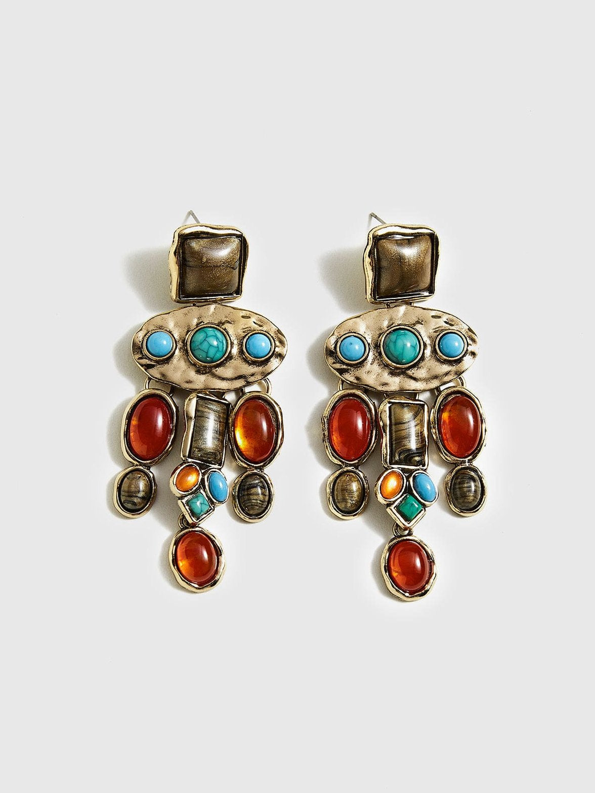Boucles d'Oreilles Colorées Éthiques - Foivo