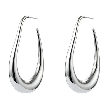 Boucles d'Oreilles Longues Élégantes en Or