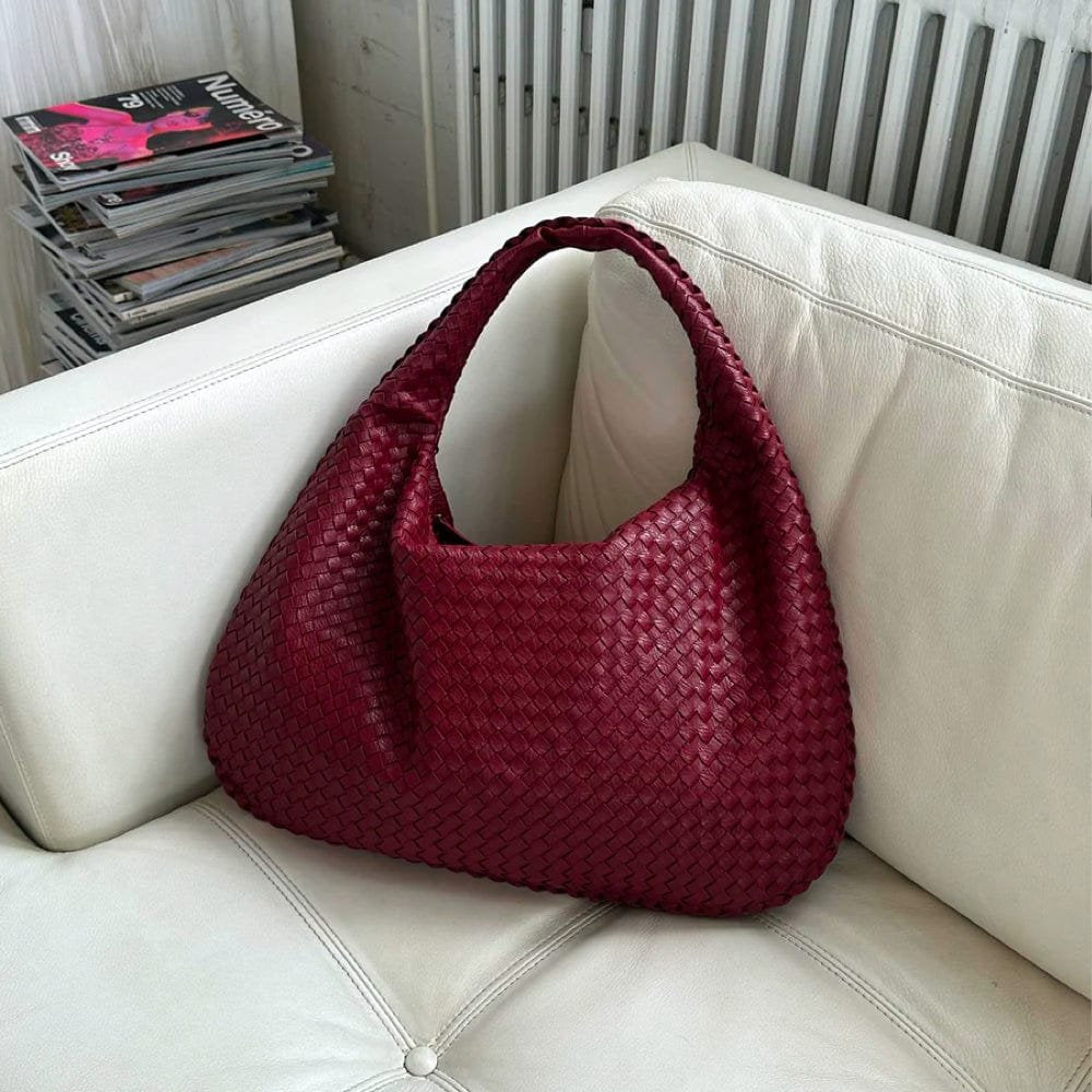 Sac à Main Tressé Élégant Grande Capacité - Foivo