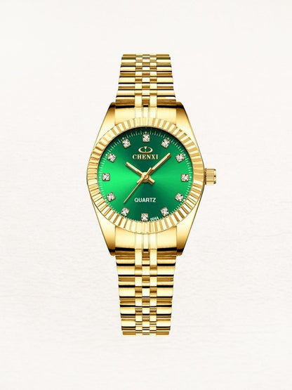 Montre Femme Petit Modèle Doré Chic