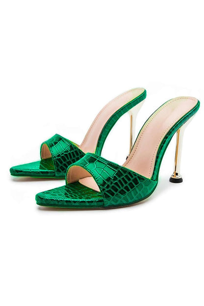 Mules Hauts Talons Chic - Pointu Féminin