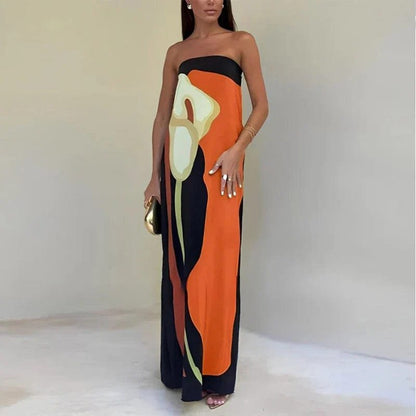Robe Été Bohème Imprimé Floral
