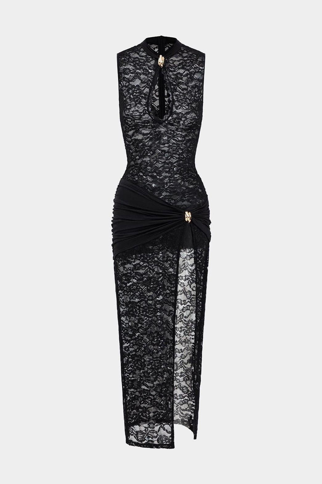 Robe de Soirée Élégante en Dentelle Brillante - Foivo