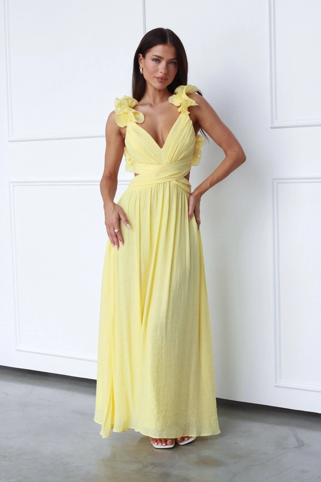 Robe Soirée Élégante Profilé Profond - Foivo