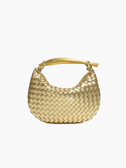 Sac à Main En Osier avec Poignée Luxe