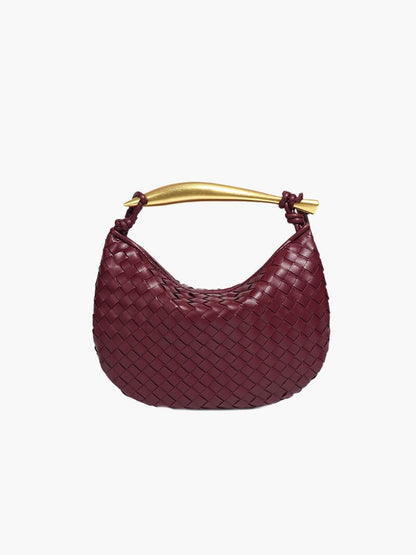 Sac à Main En Osier avec Poignée Luxe - Foivo