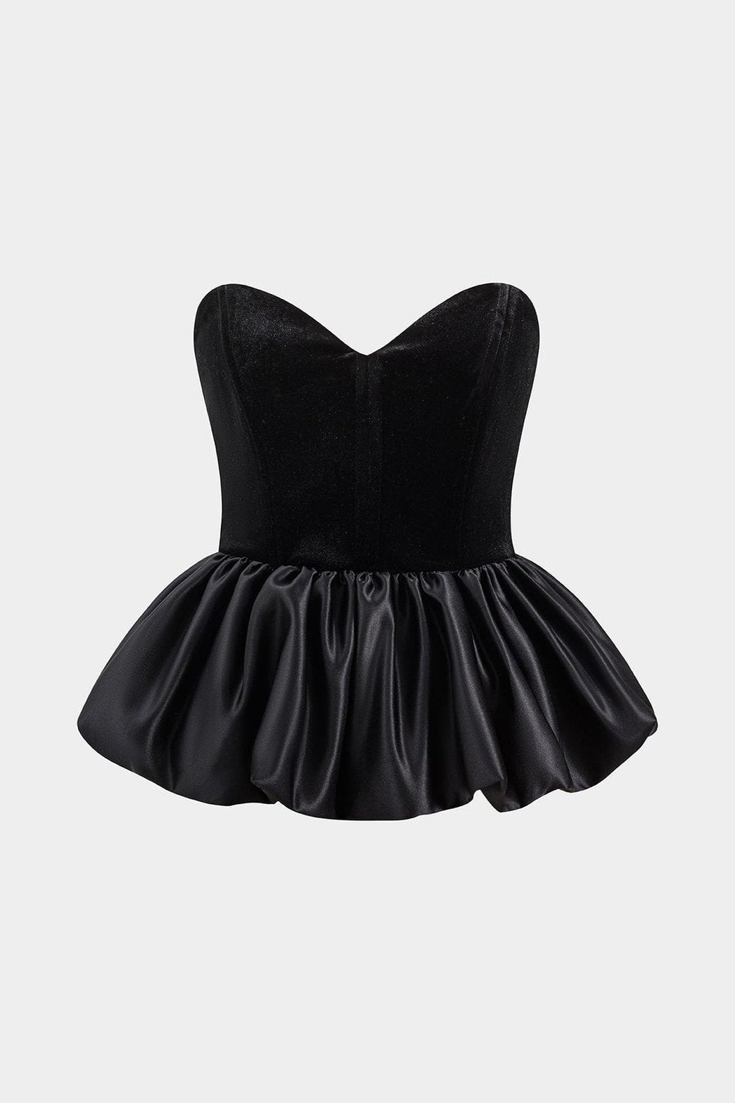 Top Bustier Doux Fleur Féminin - Foivo