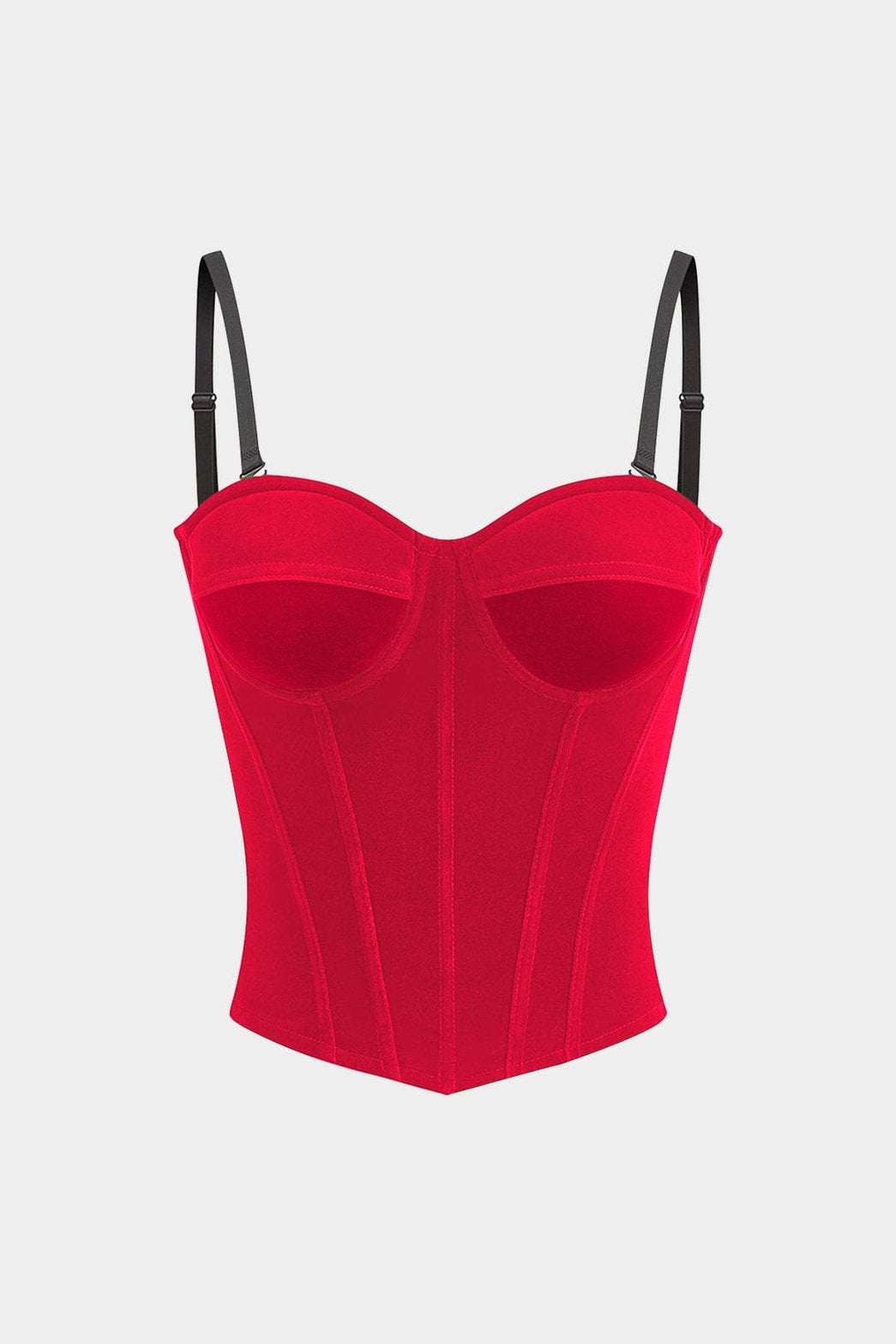 Corset Luxe Velours Féminin
