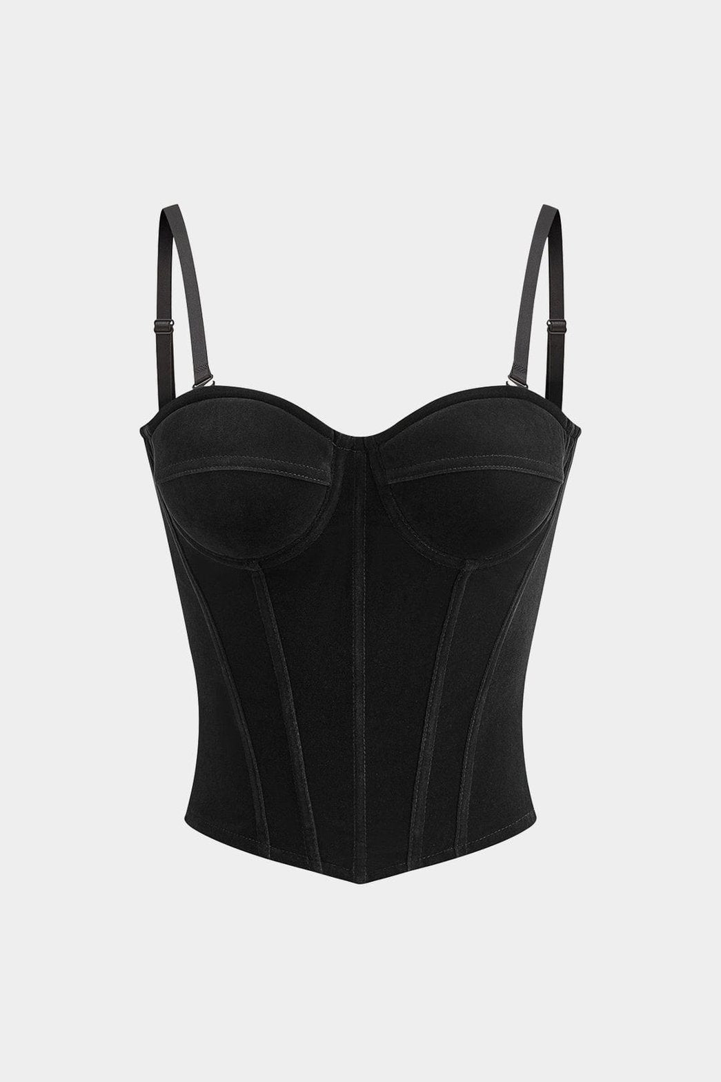 Corset Luxe Velours Féminin