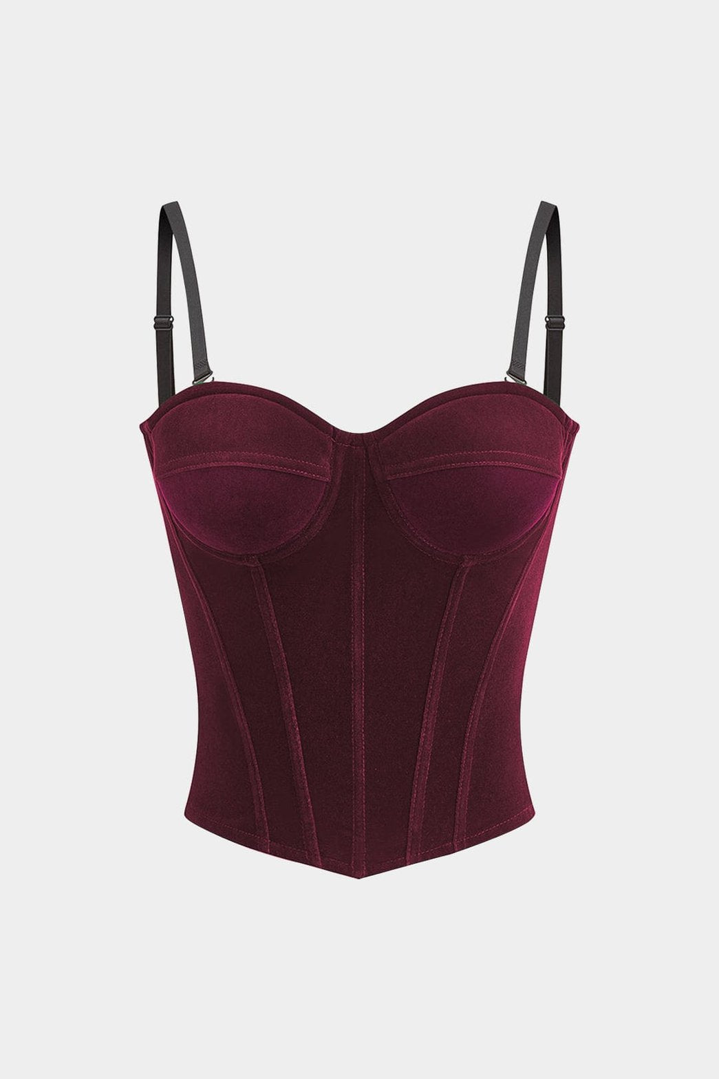 Corset Luxe Velours Féminin