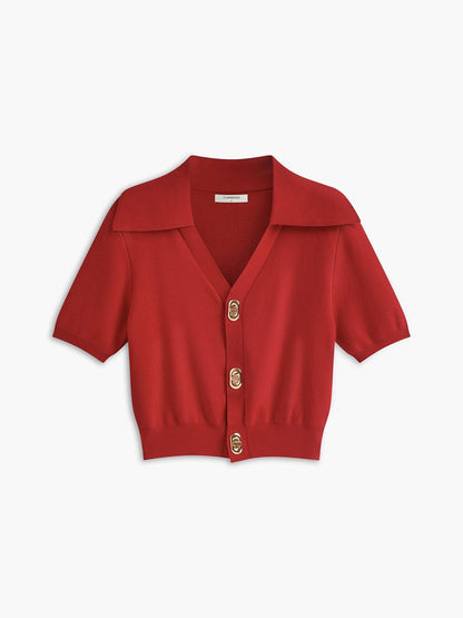 Pull Tricot Col Ronde Chic