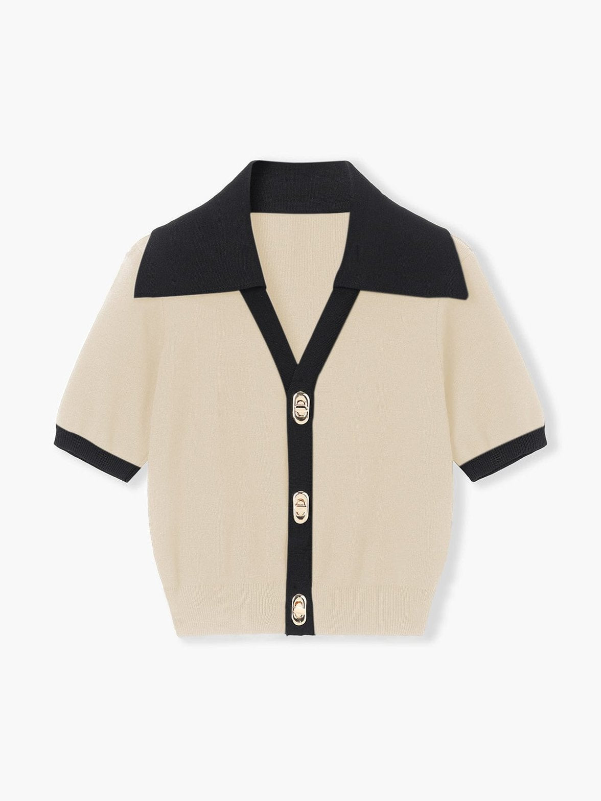 Pull Tricot Col Ronde Chic