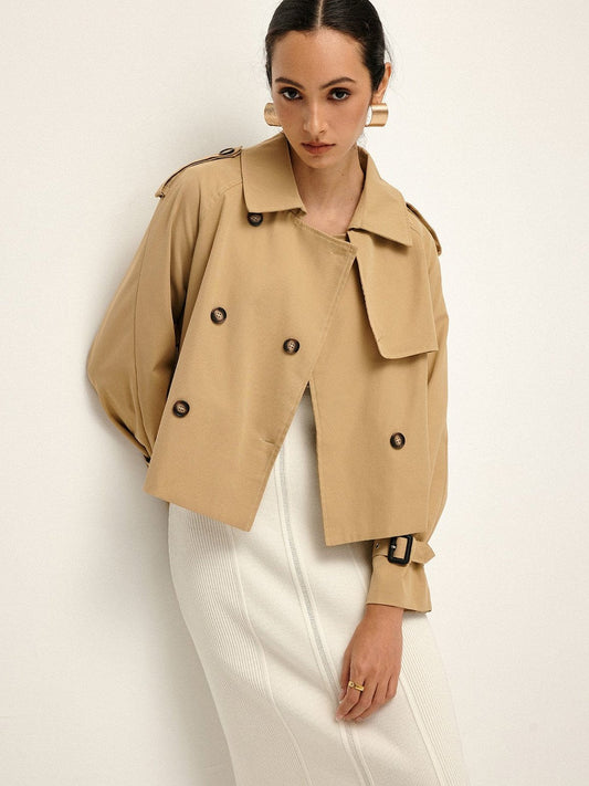 Manteau Classique à Fermeture Éclair - Foivo