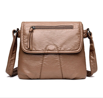 Sac à main en cuir noir chic pour femme