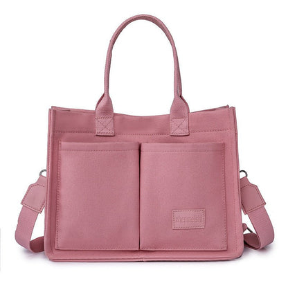 Sac à main en toile chic et polyvalent pour femme