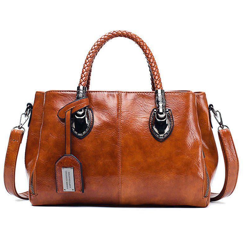 Sac à main cuir classique pour femme chic - Foivo