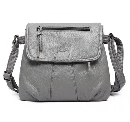 Sac à main en cuir noir chic pour femme