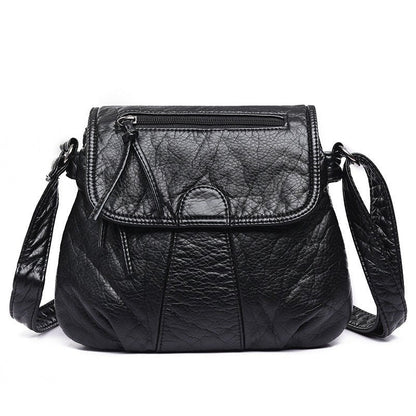 Sac à main en cuir noir chic pour femme - Foivo