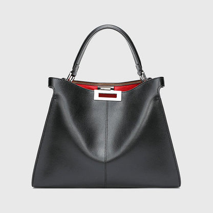 Sac à main chic en cuir femme, style vintage élégant - Foivo