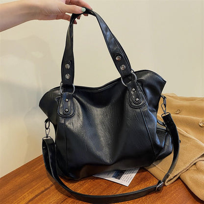 Sac à main femme cuir luxe avec bretelle détachable
