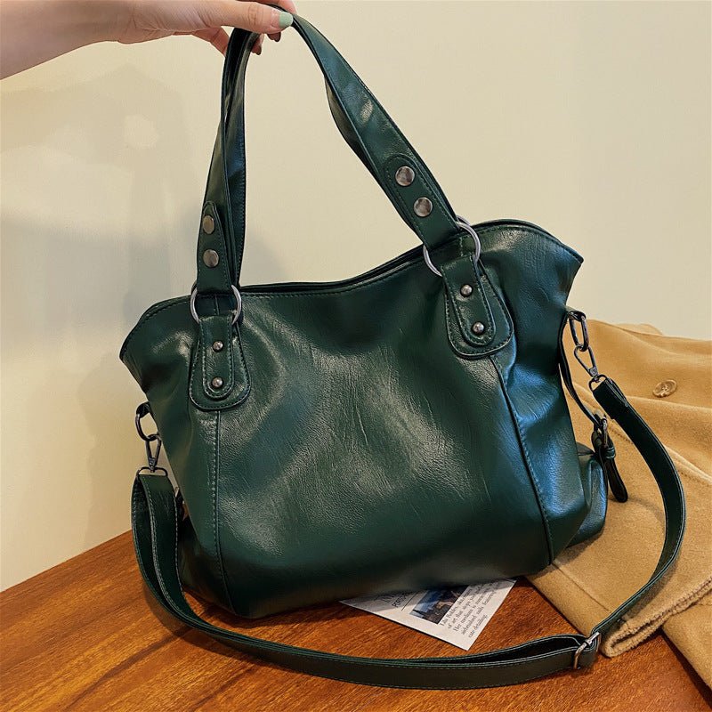Sac à main femme cuir luxe avec bretelle détachable