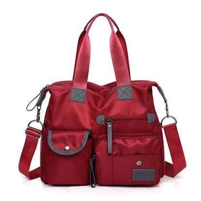 Sac à main femme polyvalent en nylon indigo chic