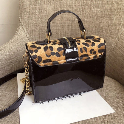 Sac à main chic animalier femme