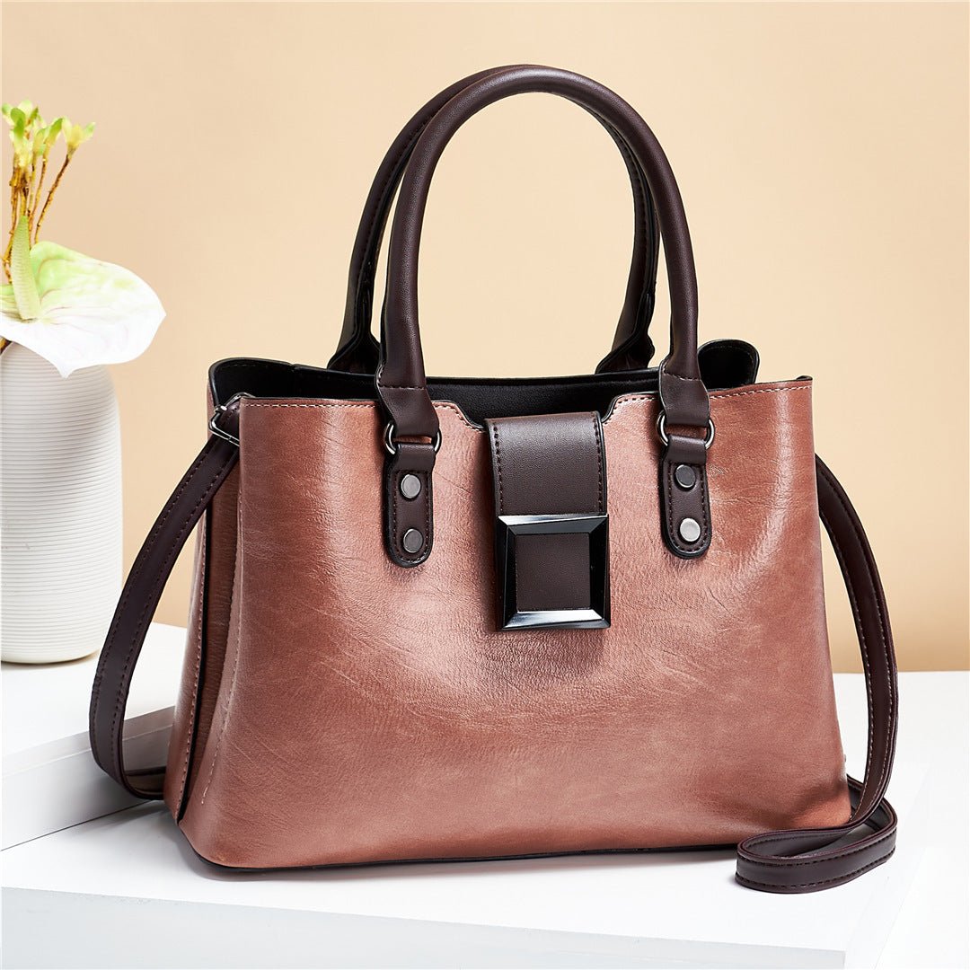 Sac à main femme chic en cuir pour travail et sortie