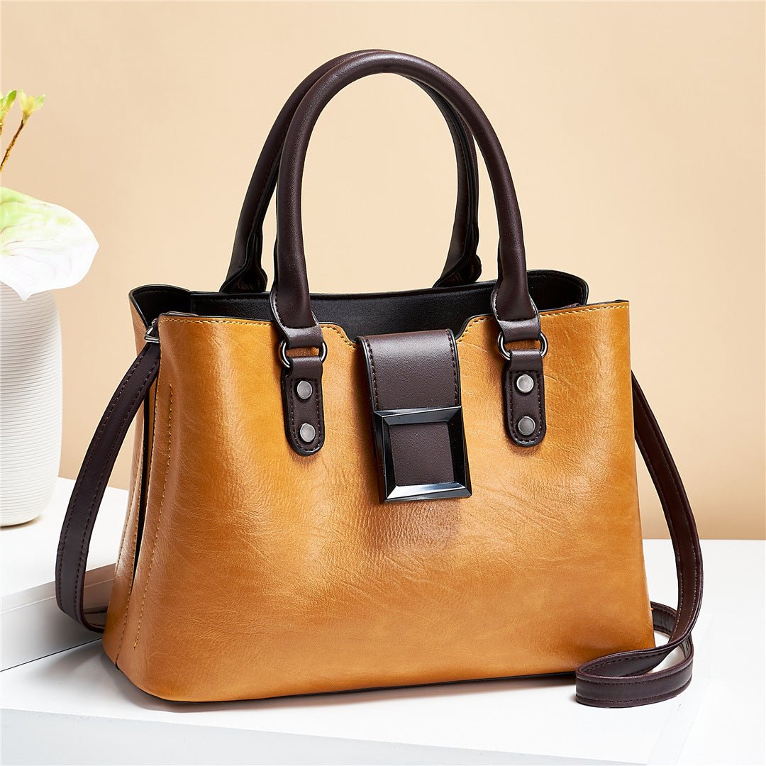 Sac à main femme chic en cuir pour travail et sortie - Foivo