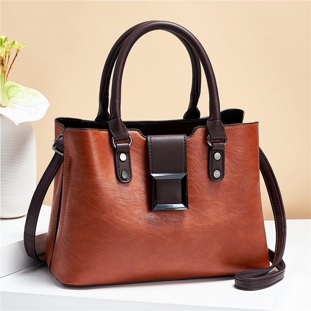 Sac à main femme chic en cuir pour travail et sortie