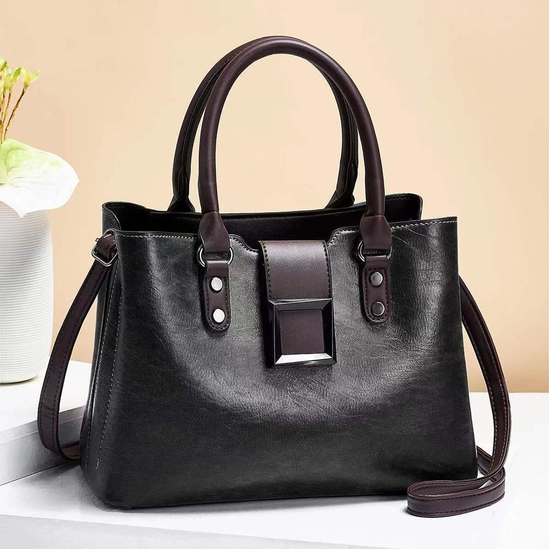 Sac à main femme chic en cuir pour travail et sortie