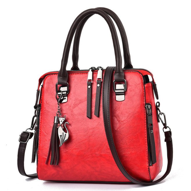 Sac à main chic femme en cuir avec bretelle moderne