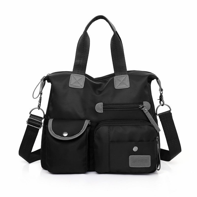 Sac à main femme polyvalent en nylon indigo chic