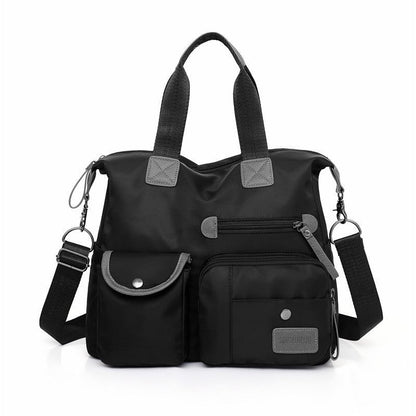 Sac à main femme polyvalent en nylon indigo chic