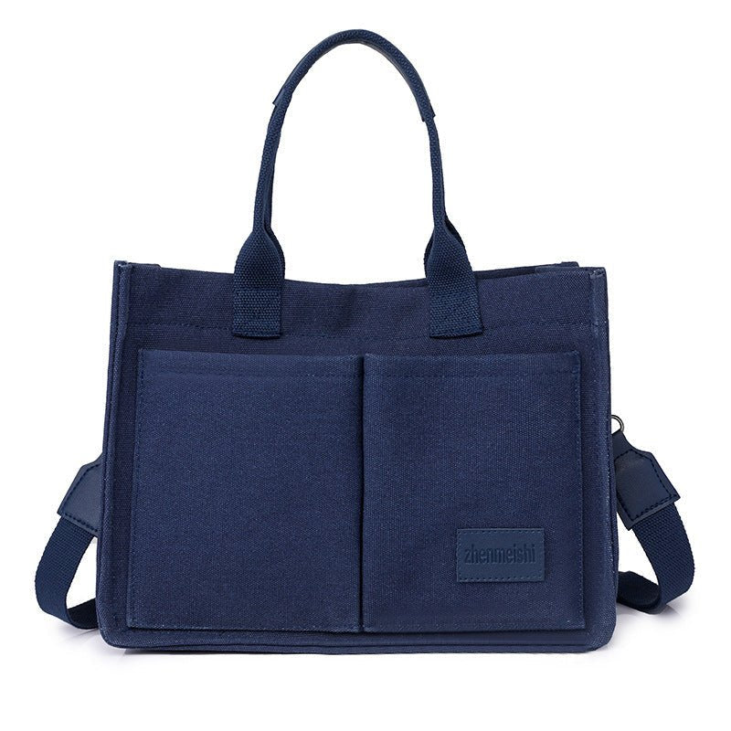 Sac à main en toile chic et polyvalent pour femme