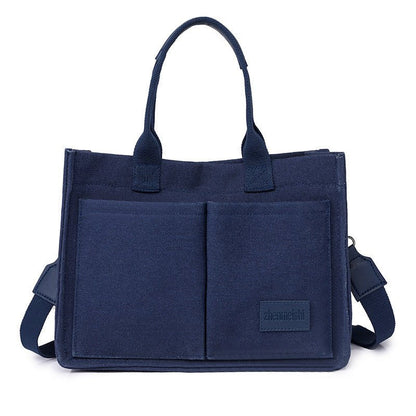 Sac à main en toile chic et polyvalent pour femme