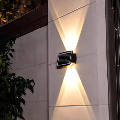Lampe Murale Solaire LED Noire - BlxckFR